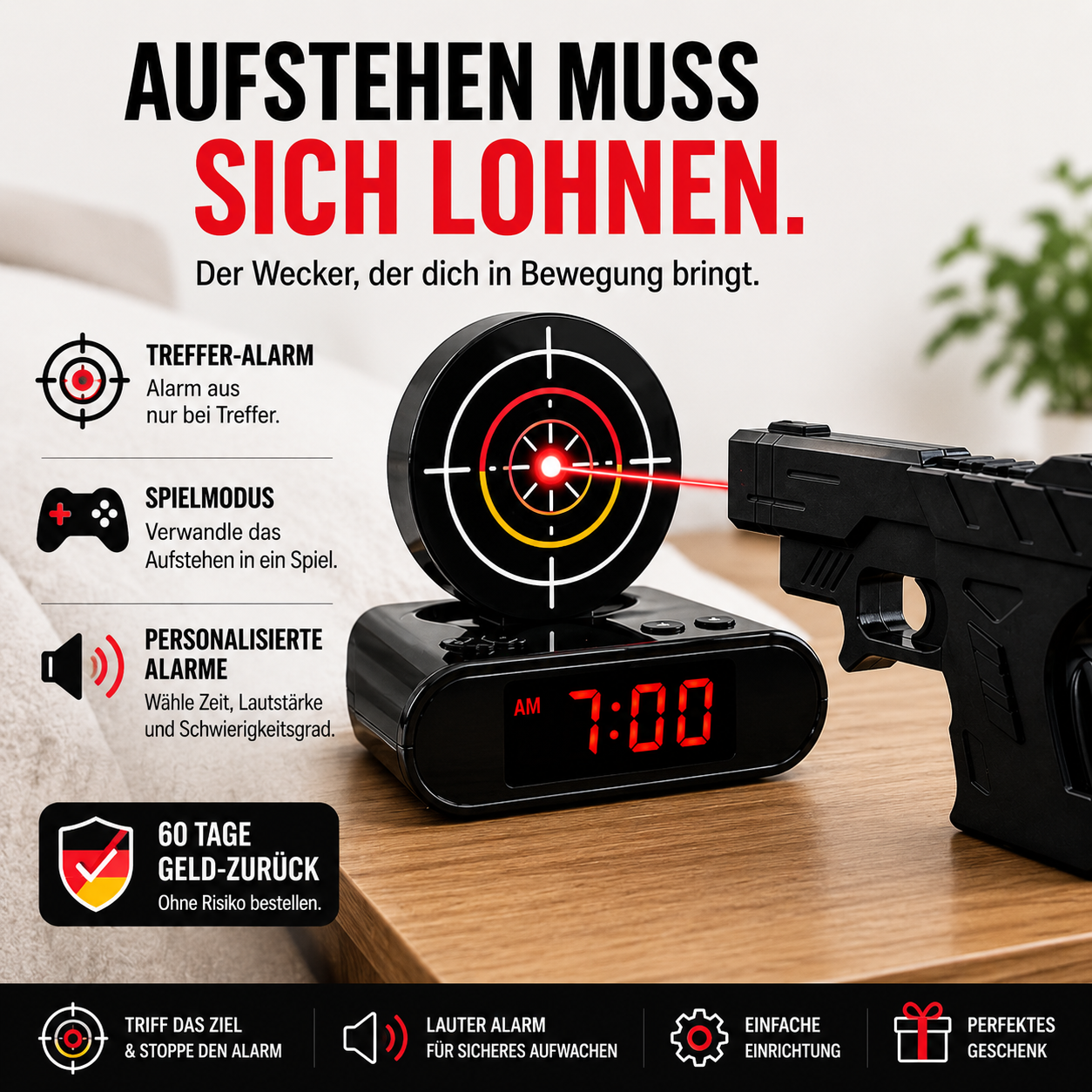 TrefferWecker-  Schusswecker