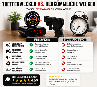 TrefferWecker-  Schusswecker